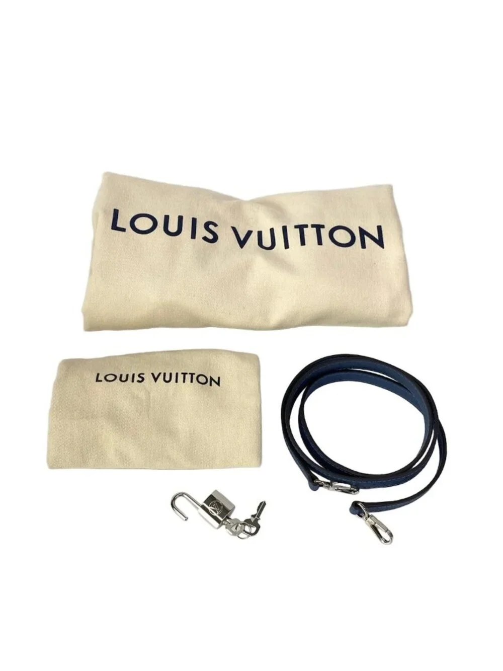 Louis Vuitton Handbag City Steamer PM Navy